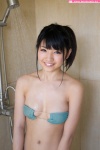 bathroom bikini_top cleavage nagai_rina ponytail swimsuit wet rating:Safe score:0 user:nil!