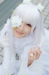 chamaro cosplay dress kirakishou rozen_maiden white_hair rating:Safe score:0 user:nil!