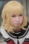 blonde_hair cosplay dress hair_clips hiokichi jacket oomuro_sakurako yellow_eyes yuruyuri rating:Safe score:0 user:pixymisa