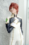code_geass cosplay crossplay gloves kururugi_suzaku red_hair rou uniform rating:Safe score:0 user:nil!