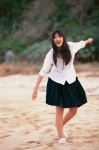 beach blouse pleated_skirt school_uniform skirt taketomi_seika vyj_107 rating:Safe score:0 user:nil!