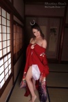 cleavage cosplay hairbow kimono king_of_fighters kunoichi ponytail saku shiranui_mai rating:Safe score:1 user:nil!