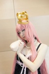 cosplay crown dress megurine_luka necklace pink_hair shirato_miyuki vocaloid rating:Safe score:0 user:pixymisa