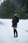 asuka boots coat glasses shorts thighhighs rating:Safe score:0 user:nil!