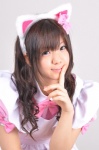 animal_ears cat_ears cosplay kousaka_yun maid original rating:Safe score:1 user:Prishe
