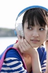 aizawa_rina backpack headphones ocean ponytail tshirt ys_web_376 rating:Safe score:0 user:nil!