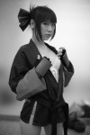aihara_makoto black_&_white bra cosplay gloves hairbow kabi open_gi rumble_roses the_black_belt_demon rating:Safe score:0 user:nil!
