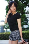 miniskirt pleated_skirt ponytail sayaka skirt sweater rating:Safe score:1 user:nil!