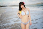barbie beach bikini cleavage ocean swimsuit underboob wet xiuren_140 rating:Safe score:3 user:nil!