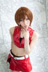 cosplay kabo meiko miniskirt orange_hair shorts skirt tubetop vest vocaloid rating:Safe score:0 user:pixymisa