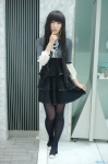 cosplay dress dress_lift inu_boku_secret_service shirakiin_ririchiyo thighhighs yaya rating:Safe score:2 user:nil!