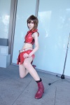 boots cosplay default_costume houtou_singi meiko microphone midriff pantyhose skirt vest vocaloid rating:Safe score:1 user:Log