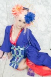beads bra cleavage cosplay flowers furumiya_sui garter kimono macross macross_frontier pink_hair sheryl_nome tassels rating:Safe score:1 user:pixymisa
