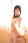 babydoll bikini cleavage nishimura_mizuho shirt_lift side-tie_bikini swimsuit twin_braids rating:Safe score:0 user:nil!