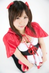 cape cosplay dress hairbows katou_mari little_red_riding_hood original rating:Safe score:1 user:pixymisa