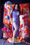 blue_eyes boa_hancock cosplay kimono mao_(ii) one_piece plushie purple_hair rating:Safe score:1 user:pixymisa