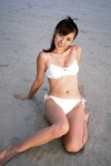 azuzaiku beach bikini cleavage ocean side-tie_bikini swimsuit wet yamamoto_azusa rating:Safe score:1 user:nil!