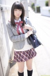 blazer blouse bookbag cardigan dgc_0981 kneesocks pleated_skirt school_uniform skirt suzumoto_megumi rating:Safe score:0 user:nil!