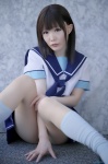 anegasaki_nene cosplay kneesocks love_plus myumyu pleated_skirt sailor_uniform school_uniform skirt rating:Safe score:1 user:nil!