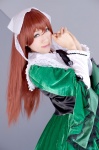 bonnet cosplay dress haru_naoki heterochromia rozen_maiden ruffles suiseiseki rating:Safe score:0 user:nil!
