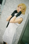blonde_hair blue_eyes cosplay dress gloves kagamine_rin seri thighhighs vocaloid rating:Safe score:0 user:pixymisa