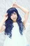 blue_hair cardcaptor_sakura cosplay daidouji_tomoyo dress hairband rissu wings rating:Safe score:0 user:nil!