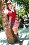 cosplay mahou_sensei_negima! narutaki_fumika school_uniform skirt tonomura_aya vest rating:Safe score:0 user:Log