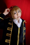 blonde_hair cosplay eyemask gintama katou_mari okita_sougo uniform rating:Safe score:1 user:nil!