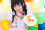 akiland apron cosplay dress hairband horns itsuki_akira original waitress waitress_uniform rating:Safe score:0 user:nil!