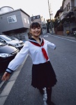 costume ishida_miku kneesocks pleated_skirt sailor_uniform school_uniform skirt ys_web_194 rating:Safe score:0 user:nil!