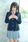 blazer blouse cosplay k-on! nakano_azusa narihara_riku pleated_skirt school_uniform skirt twintails rating:Safe score:0 user:nil!