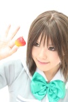 cosplay ichigo_100 kipi school_uniform sotomura_misuzu strawberry rating:Safe score:0 user:darkgray