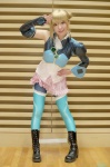 aaeru blonde_hair boots cosplay dress pantyhose shiki simoun thighhighs rating:Safe score:0 user:nil!
