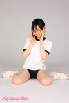 buruma costume glasses gym_uniform ponytail shorts socks tshirt yasuhara_sayaka rating:Safe score:2 user:nil!