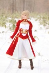 blonde_hair boots braid cosplay dress fate/series fate/stay_night kamui_arisa red_moon saber rating:Safe score:0 user:nil!