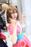 cosplay hair_clips hirasawa_yui k-on! robe shiina_haru rating:Safe score:0 user:pixymisa