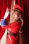 band_uniform blazer chaps cosplay gloves hat macross macross_frontier microphone multi-colored_hair sachi_budou sheryl_nome rating:Safe score:0 user:nil!