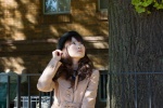 blouse coat hat hiokichi ribbon_tie rating:Safe score:0 user:pixymisa