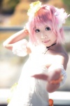 ahiru cosplay dress hairbow pink_hair princess_tutu zero_inch rating:Safe score:1 user:xkaras
