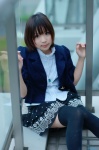 blouse cosplay jacket miniskirt original skirt thighhighs zero_inch zettai_ryouiki rating:Safe score:0 user:nil!