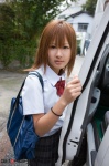 blouse bookbag costume girlz_high miyu_(iv) pleated_skirt school_uniform side-b_039 skirt rating:Safe score:0 user:nil!