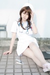 cosplay mashiro_yuki nurse nurse_cap nurse_uniform original pantyhose rating:Safe score:1 user:pixymisa