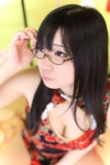 chiyoko_6 chocoball cleavage cosplay glasses original qipao rating:Safe score:1 user:nil!