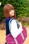 blouse bookbag costume haruna_megumi school_uniform sweater_vest rating:Safe score:0 user:nil!