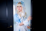 apron blonde_hair cosplay cuffs hairband maid maid_uniform original petticoat ribbons tometo_kamu rating:Safe score:1 user:pixymisa