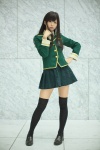 black_legwear blazer blour boku_wa_tomodachi_ga_sukunai cosplay itsuki_akira mikazuki_yozora pleated_skirt school_uniform skirt thighhighs zettai_ryouiki rating:Safe score:9 user:nil!