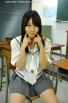 arimori_miyu pleated_skirt sailor_uniform school_uniform skirt tie tokyo-hot_e501 rating:Safe score:0 user:nil!
