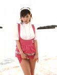 apron costume hairband hoshino_aki panties skirt skirt_lift waitress waitress_uniform rating:Safe score:0 user:nil!