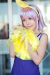 cheerleader cosplay hairbow hiiragi_tsukasa lucky_star maritsuki_haru pom_poms purple_hair rating:Safe score:0 user:nil!