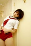 bathroom costume gym_shorts sailor_uniform school_uniform tachibana_minami rating:Safe score:0 user:nil!